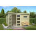  Outdoor Life Products | Tuinhuis Timian 380 x 230 | Geïmpregneerd | Olijfgroen 260863-01